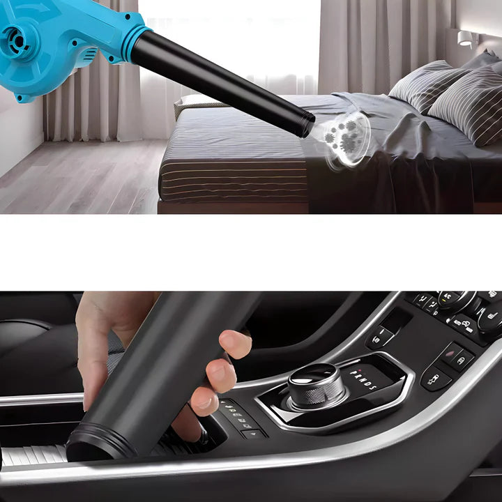 Akumulatorski duvač i usisivač sa dve baterije