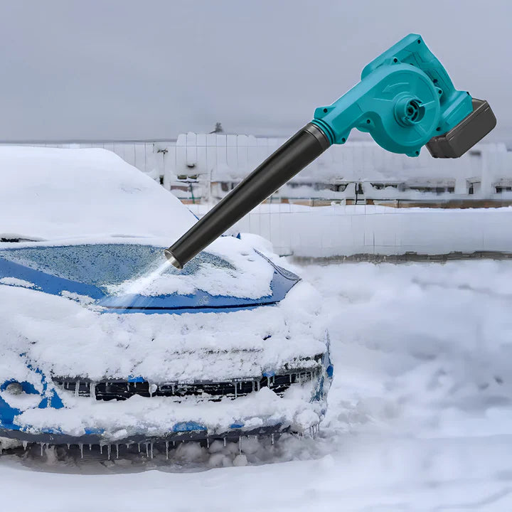 Akumulatorski duvač i usisivač sa dve baterije