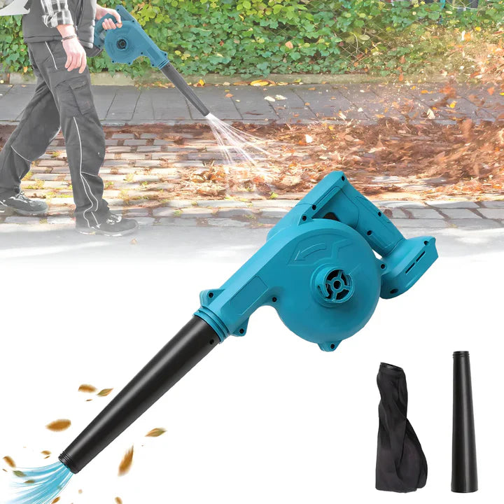 Akumulatorski duvač i usisivač sa dve baterije