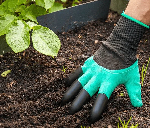 Baštovanski set: Rukavice za kopanje i glava za trimer