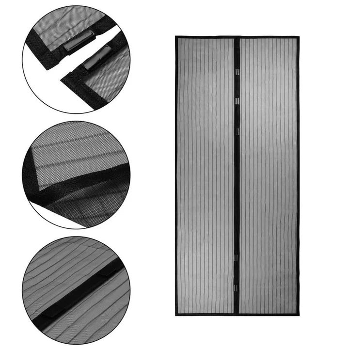 Magnetna zavesa protiv insekata (Crna)