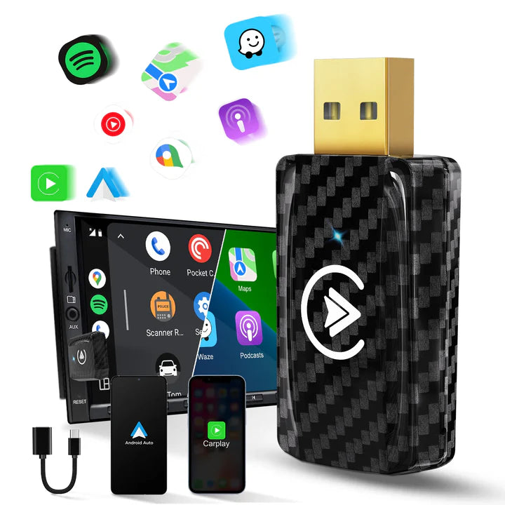 Bežični adapter za Apple CarPlay i Android Auto