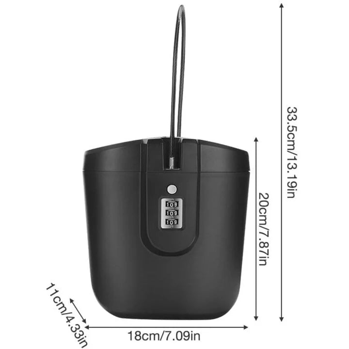 Prenosivi sef za plažu i putovanja