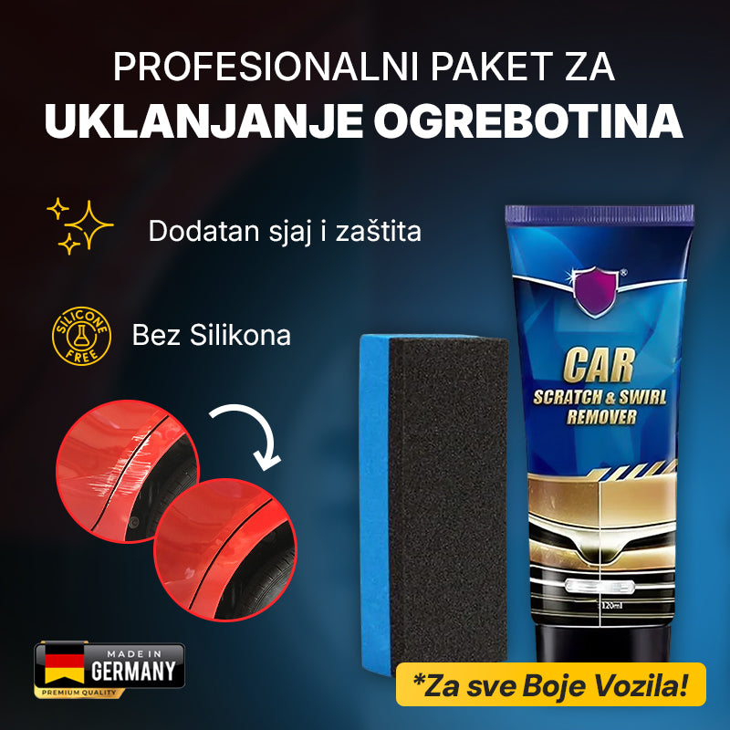 Paket za uklanjanje Ogrebotina i Fleka na autu